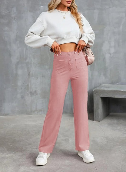 💖LAST DAY SALE 50% OFF🥰Women's Casual High Waist Stretch Pants