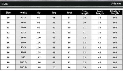Men's High Stretch Classic Pants Lightweight Version