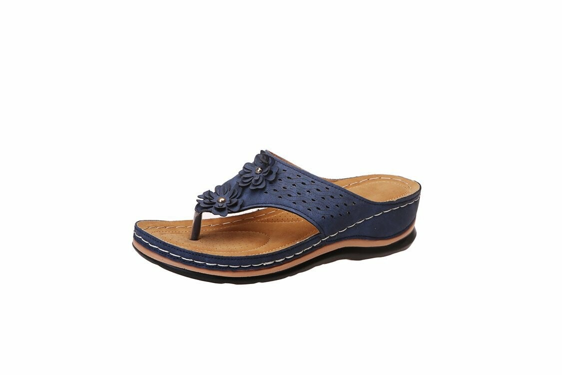 2021 New Ladies Summer Flowers Casual Sandals