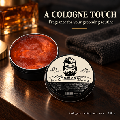 Cologne-Scented Hair Styling Wax