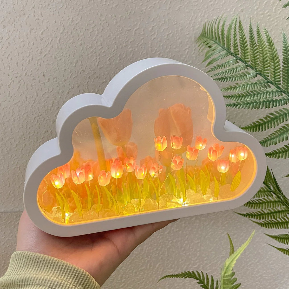 Tulip Clouds Infinity Mirror🎁Warm Gift🌷