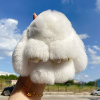 🐰Handmade Soft Bunny PomPom Charms (🎁Boxed Edition)