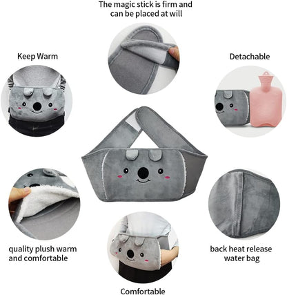 🎅Christmas Sale 49% OFF🔥Plush Refillable Hot Water Bottle Belt🎁Buy 2 Save 10%&Free Shipping
