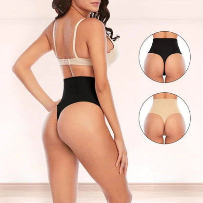 🔥Hot Sale 49% OFF - Seamless High Waist Tummy Control Thong🎁Buy 1 Get 1 Free