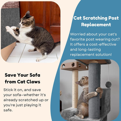 🔥Can protect furniture🐱Cat Scratching Mat🎁Buy 2 Save 10%