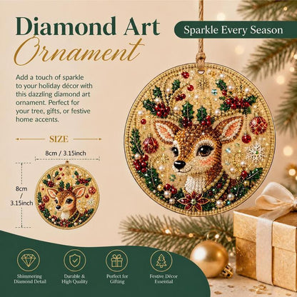 🔥LAST DAY SALE ONLY ￡7.99!!🔥Christmas DIY Painting Hanging Ornaments Set