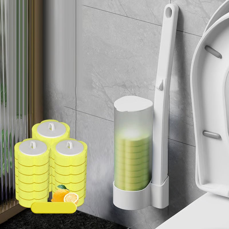 🔥BIG SALE SPECIAL PRICE £6.99!!⚡50K+ SOLD!🚽💦Hands-Free Cleaning Gadget🧽Disposable toilet cleaning tool💦