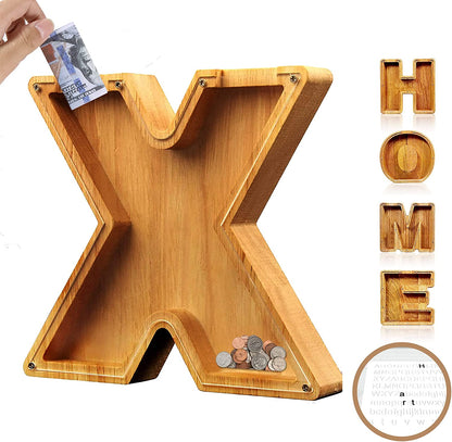 🔥HOT SALE🔥Piggy Bank-Wood Gift For Kids