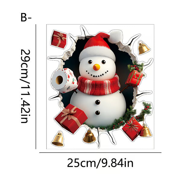 ⏳Surprise price: ￡5.99!!🔥🎅Christmas Creative Wall Sticker