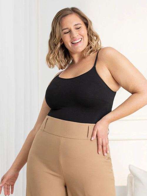 🔥NEW ARRIVAL 49% OFF - Shaper Scoop Neck Camisole🎁Buy 3 Pay 2