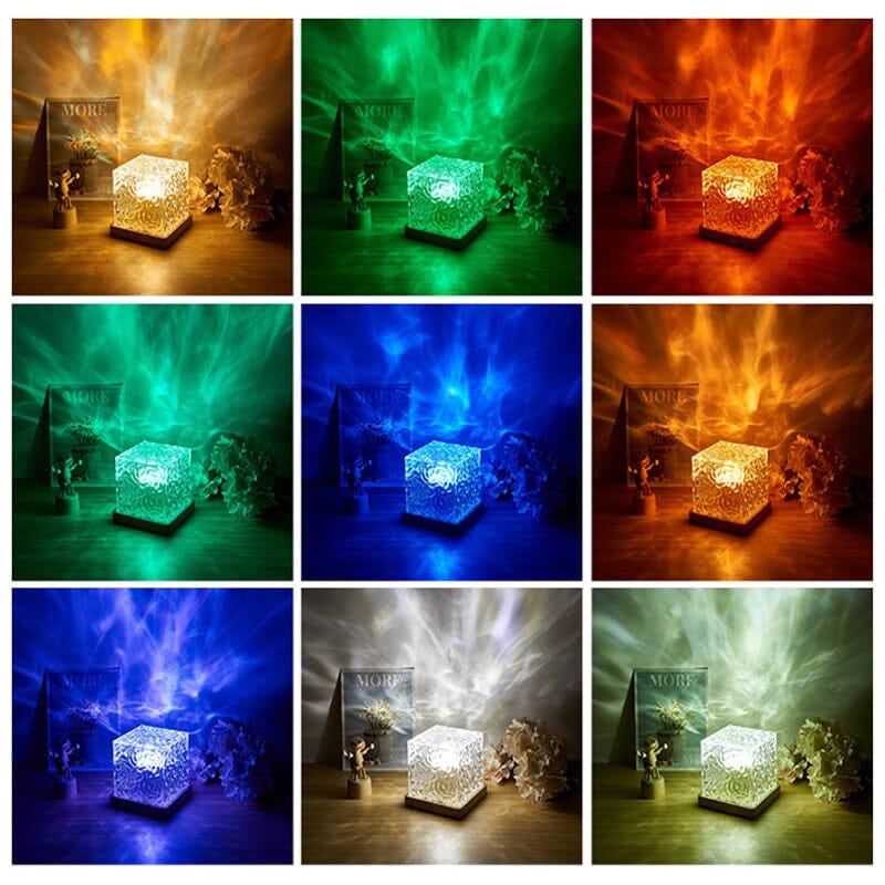 🔥New Year Sale 49% OFF🎁Water Wave Dynamic Projection Atmosphere Lamp