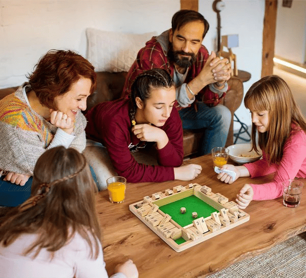 🎅 Christmas Sale 49% Off 🔥FUN FAMILY GAMES - Shut The Box Board Game 🎲