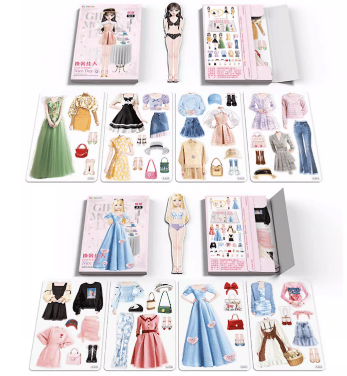 🎅Christmas Sale👧👗Magnetic Dress Up Baby🎁 Buy 2 Get 10% Off
