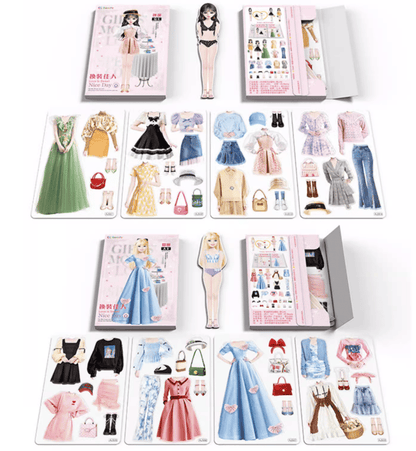 🎅Christmas Sale👧👗Magnetic Dress Up Baby🎁 Buy 2 Get 10% Off