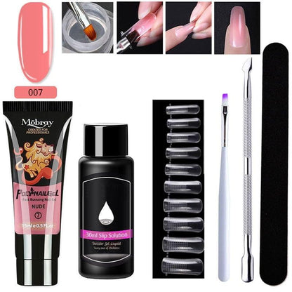 🔥Hot Sale 49% OFF🔥Luxury Crystal Nail Extension Gel Set🎁Buy 3 Pay 2(code:UV)