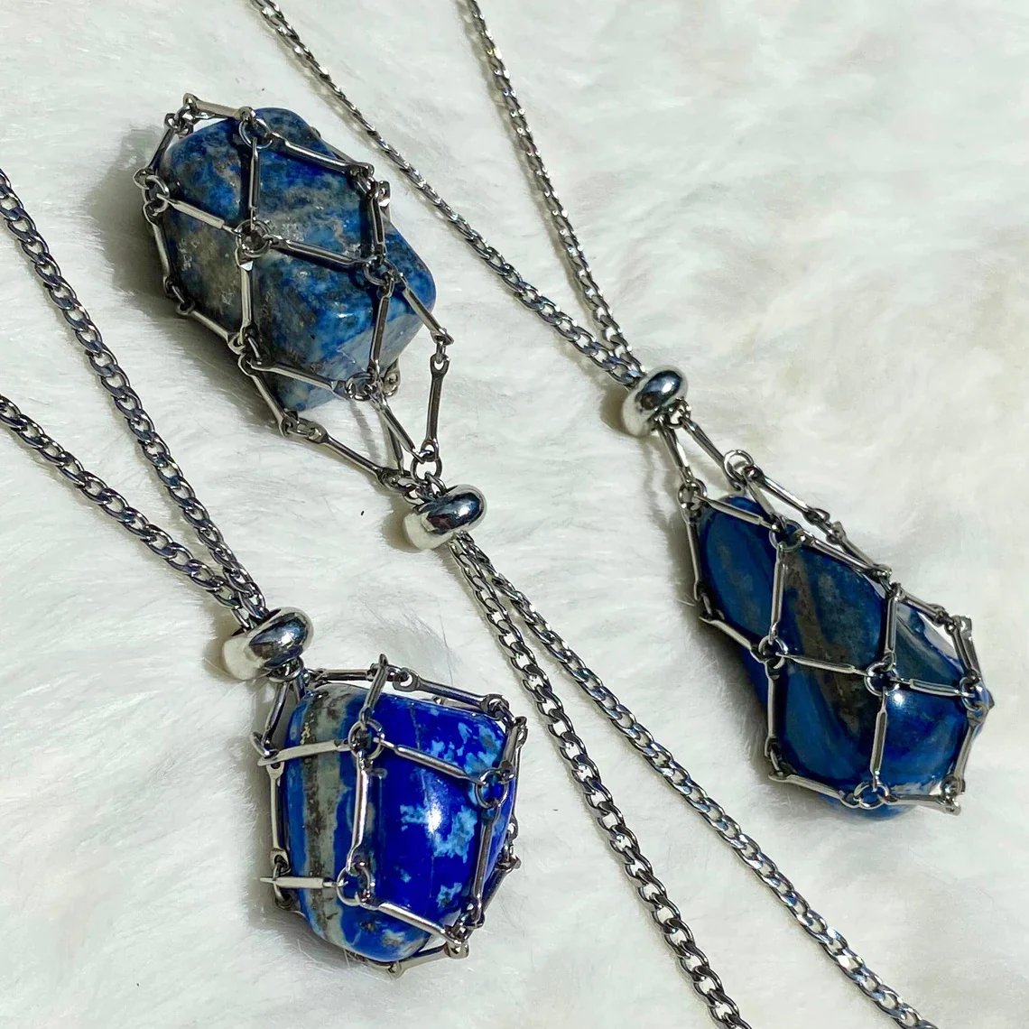 🔥Hot Sale 49% OFF - 2023 Crystal Stone Holder Necklace🎁