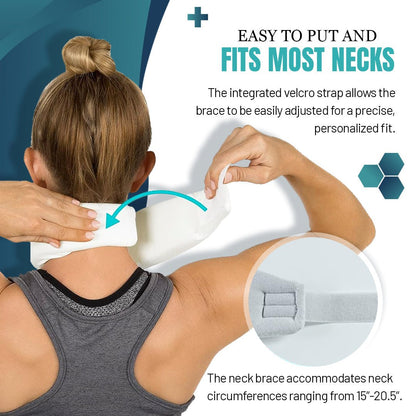 🔥Adjustable Neck Support Brace - Relieves Neck Pain and Spine Pressure🎁Buy 3 Pay 2