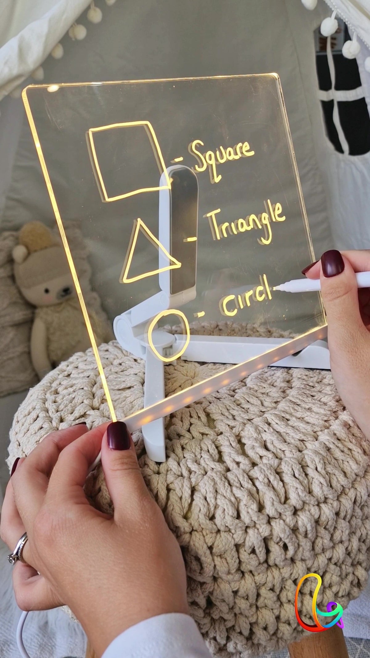 ✨LAST WEEK SPECIAL PRICE: ￡9.99!!⏳🎨Luminous Led Drawing Board For Children