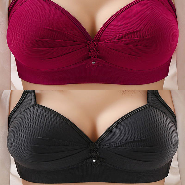 ⏳LAST WEEK SPECIAL PRICE: ￡8.99!!🥰2025 Plus Size Comfortable Underwear Bra