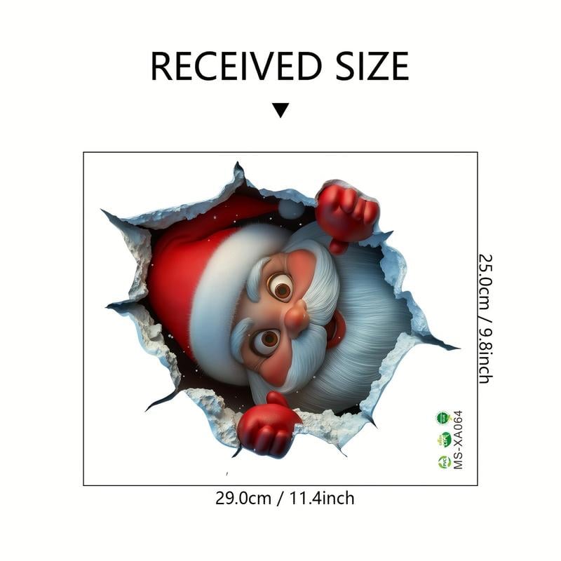 ⏳Surprise price: ￡5.99!!🔥🎅Christmas Creative Wall Sticker