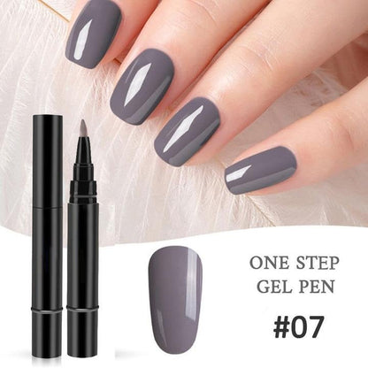 🥳2026 HOT SALE🥳💞50K+ SOLD!💅✨ BUY 1 GET 1 FREE! One Step Gel Nail Pen – 3‑in‑1, no base/top coat needed. 18 colours, salon‑grade shine, 15‑30 days wear. DIY perfection at home! 🎨💖