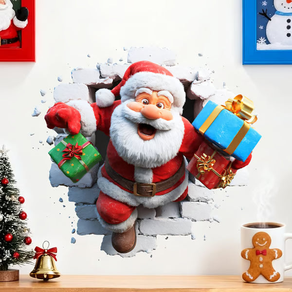 ⏳Surprise price: ￡5.99!!🔥🎅Christmas Creative Wall Sticker