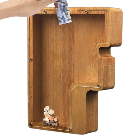 🔥HOT SALE🔥Piggy Bank-Wood Gift For Kids