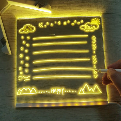 🎅Christmas Sale 49% OFF🎨LED Note Board🎁Buy 1 Get 7 Colour Pens For Free🎁