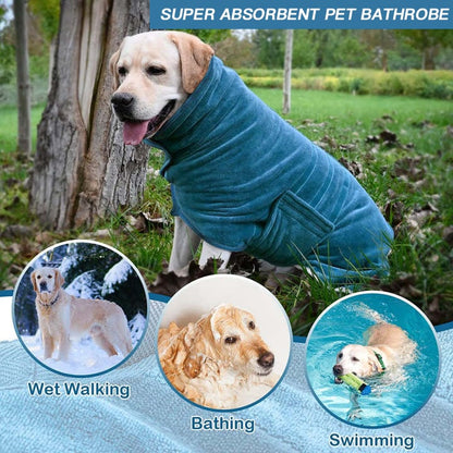 🔥New Year Sale 50% OFF🐕Super absorbent Pet Bathrobe🎁Buy 2 save 10%