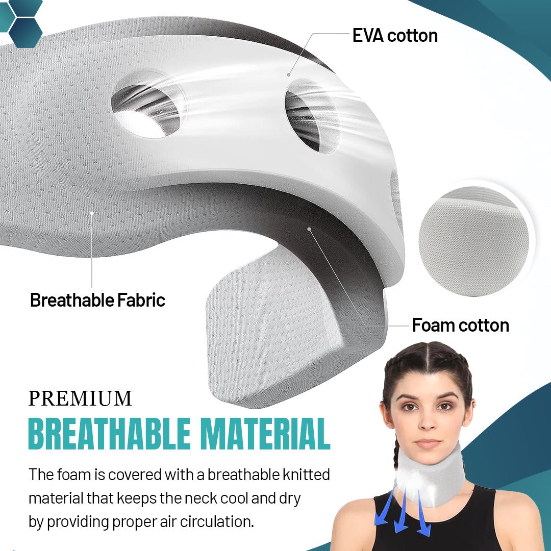 🔥Adjustable Neck Support Brace - Relieves Neck Pain and Spine Pressure🎁Buy 3 Pay 2