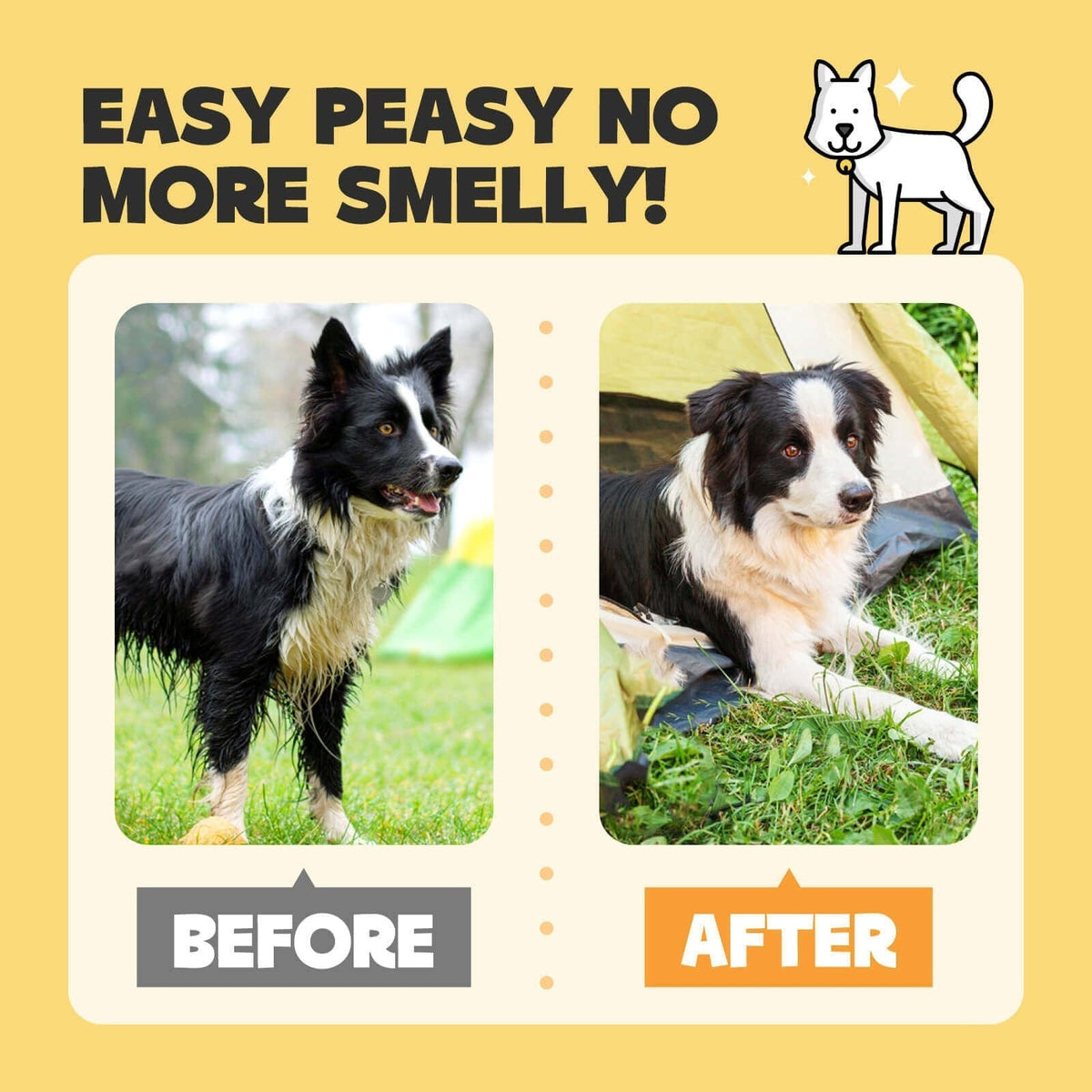 🔥Best-selling in 2025🔥Deodorizing Pet Glove Wipes For Dogs (6 Pcs / 1 Pack)