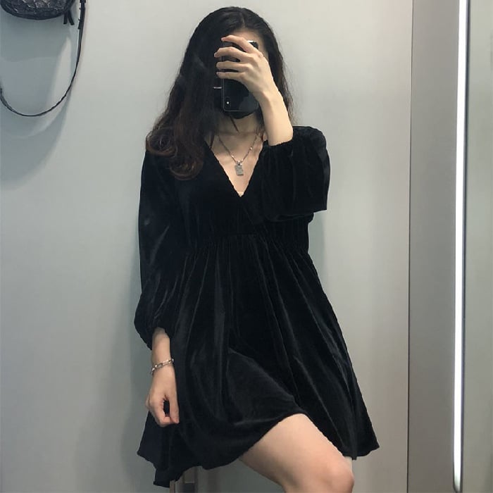 🎅Christmas Hot Sale 49% OFF🔥Portia Velvet Mini Dress🎁Buy 2 Save 10%