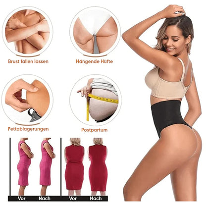 🔥Hot Sale 49% OFF - Seamless High Waist Tummy Control Thong🎁Buy 1 Get 1 Free