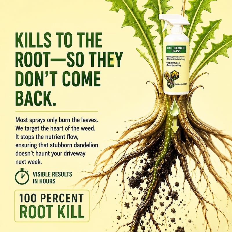 🔥Last Day Promotion 49% OFF🔥2026 SALE Fast-Acting Natural Weed & Grass Killer Spray✨