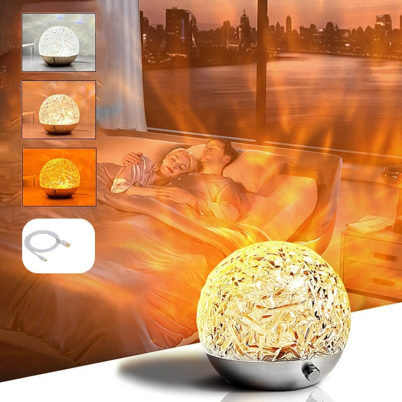 🔥New Year Sale 49% OFF🎁Water Wave Dynamic Projection Atmosphere Lamp