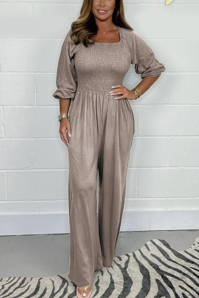 🔥SUMMER HOT SALE 49% OFF🔥Casual Solid Colour Jumpsuit with Pocket