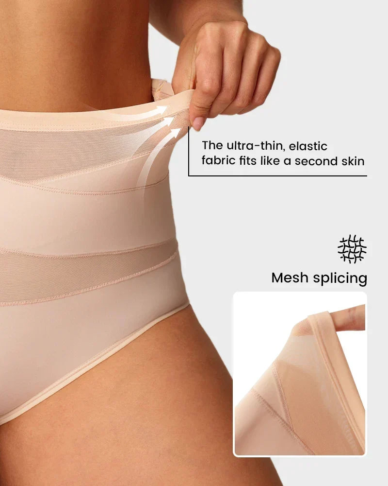🔥🔥As low as £2.77 per item!!Limited Sale-50% OFF💕Plus-Size High-Waist Cross Tummy Control Panties
