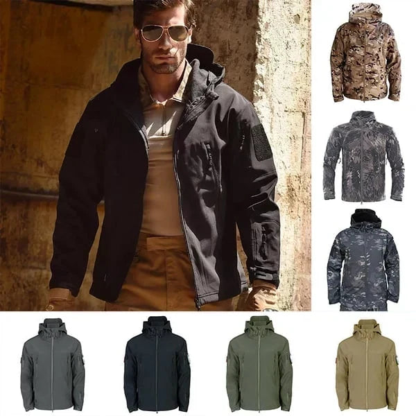 ⏳LAST DAY SALE ONLY ￡21.99!!💥 Built for Wind & Rain🌧️Men's Waterproof Insulated Outdoor Jacket