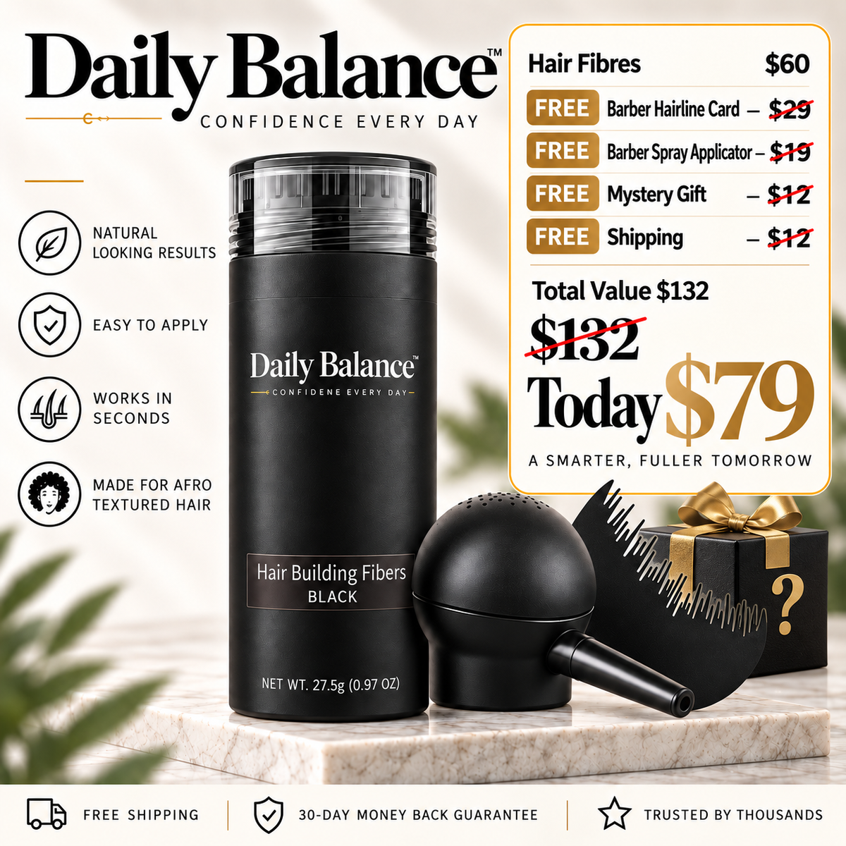 Fuller Hair Instantly Kit