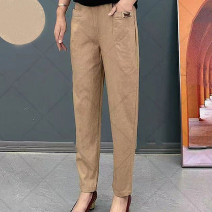 💝Women's Elastic Waist Cotton Pants✈️Buy 2 Save 10%&Free Shipping