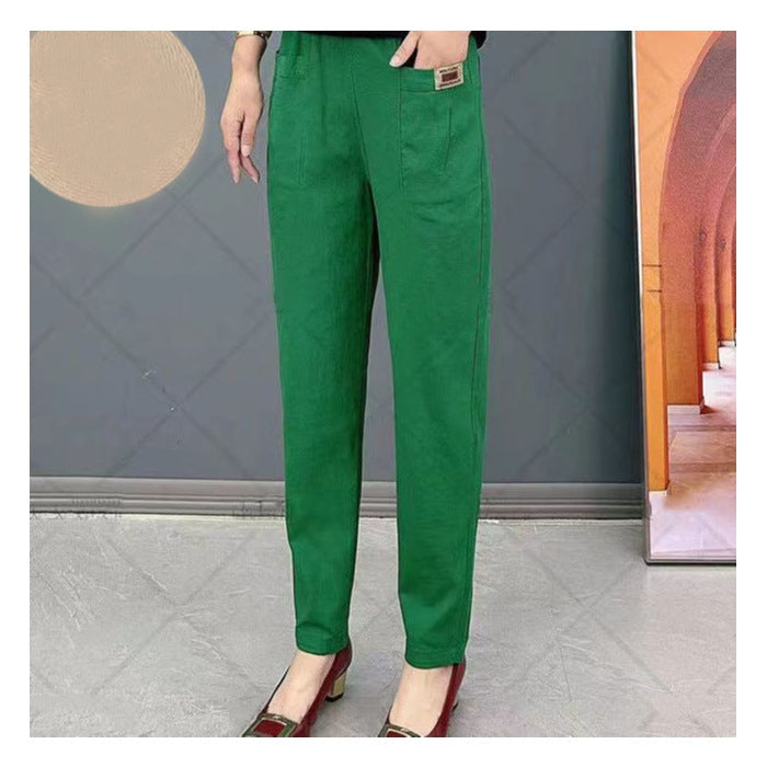 💝Women's Elastic Waist Cotton Pants✈️Buy 2 Save 10%&Free Shipping
