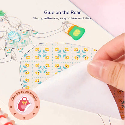 🔥Hot Sale 50% OFF💅Girls' Fav.💝Fantasy DIY Dress Up Sticker Book🎁Buy 2 Save 10%&Free Shipping