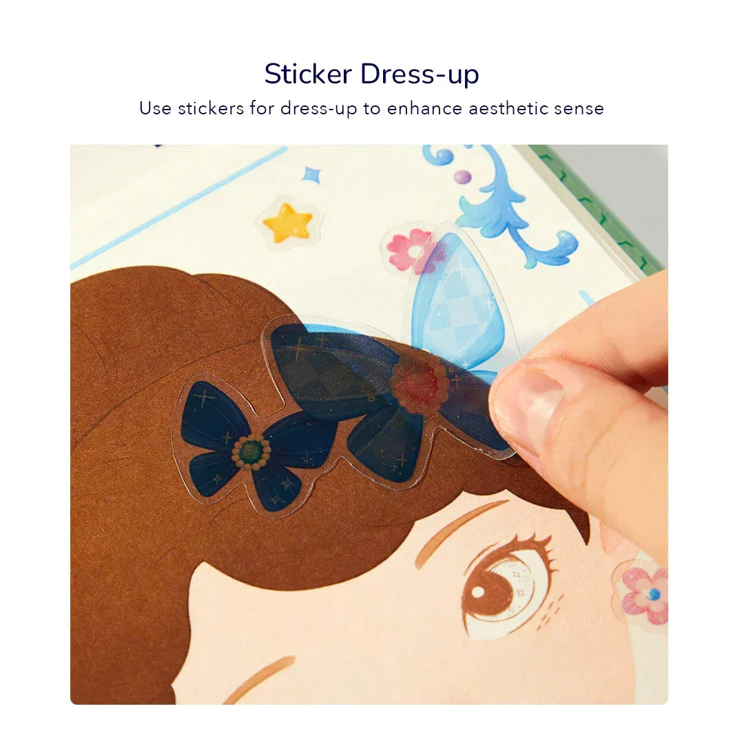 🔥Hot Sale 50% OFF💅Girls' Fav.💝Fantasy DIY Dress Up Sticker Book🎁Buy 2 Save 10%&Free Shipping