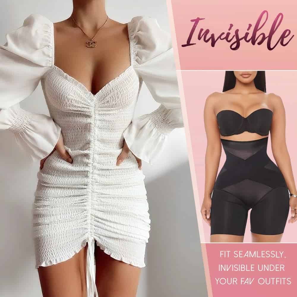 💥New Year Sale 49% OFF - Cross Compression High Waisted Shaper