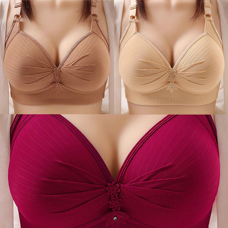 ⏳LAST WEEK SPECIAL PRICE: ￡8.99!!🥰2025 Plus Size Comfortable Underwear Bra