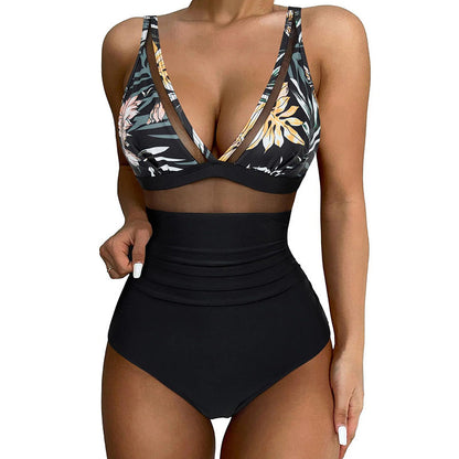 🌷 Meet Summer 50% OFF🏝️Mesh Tummy Control Swimsuit