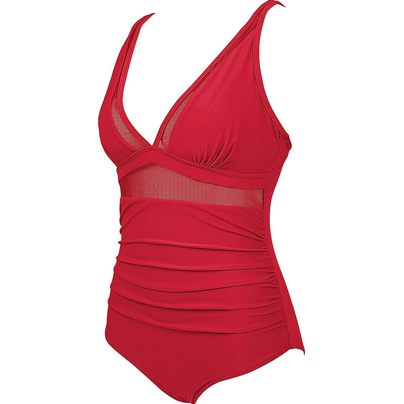 🌷 Meet Summer 50% OFF🏝️Mesh Tummy Control Swimsuit👙