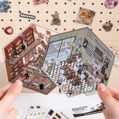 🔥2024 Hot-Selling🔥DIY 3D House Stickers
