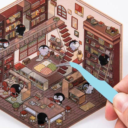 🔥2024 Hot-Selling🔥DIY 3D House Stickers
