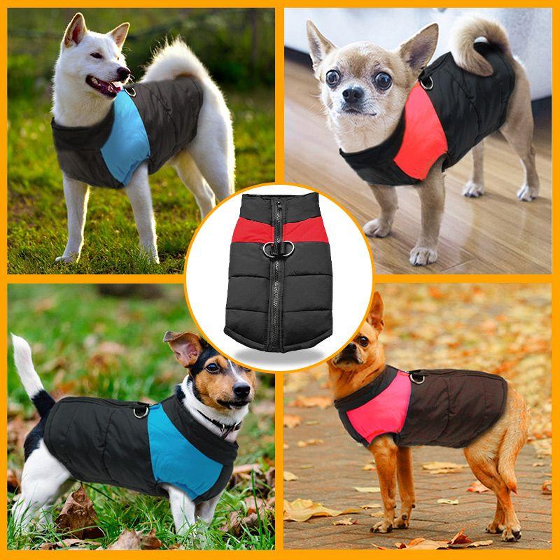 🐕Winter Warm Clothes Zipper Waterproof Dog Vest(Size:S-7XL) ✨ Buy 2 Get 10% OFF✨